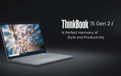 The Lenovo ThinkBook 15 G2 featuring Windows 11