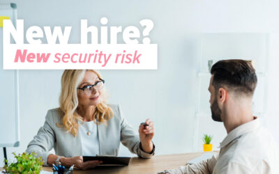 New member of staff… new security risk?