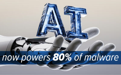 80% of malware is powered by AI