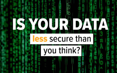 Is data security your top priority?
